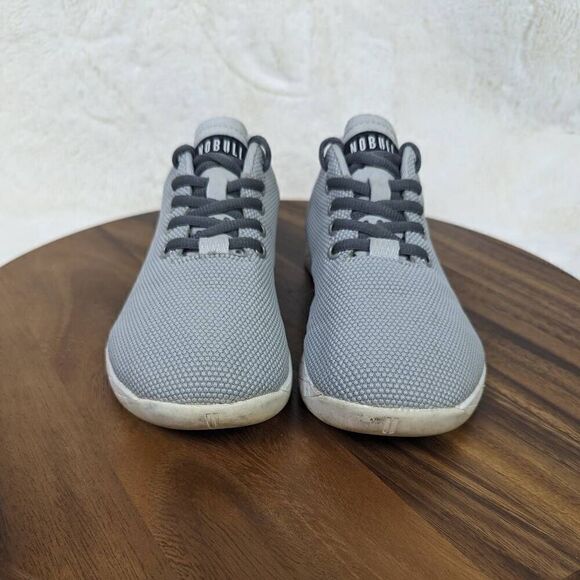 Nobull Superfabric Trainers Men's Size 7 Women’s 8.5 Workout Shoes Gray - Picture 2 of 12
